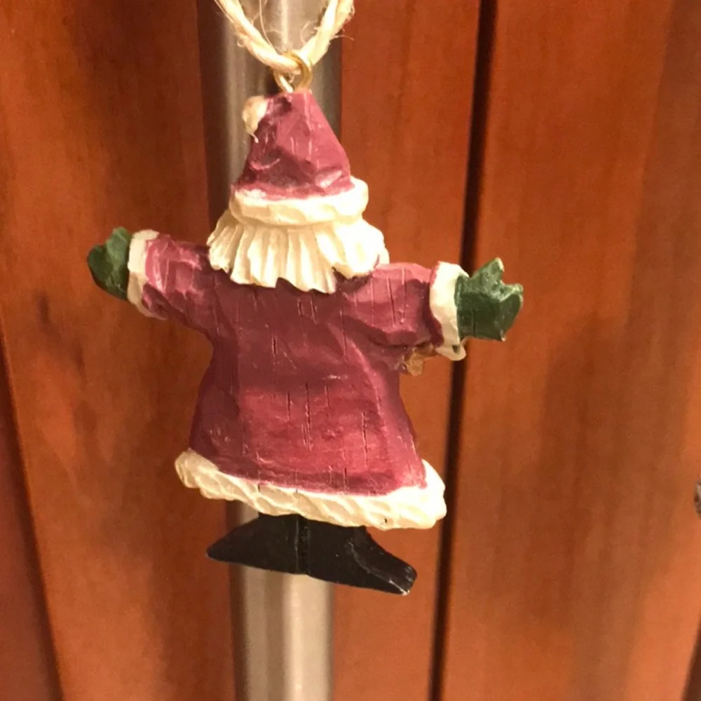 Set of two Christmas ornaments